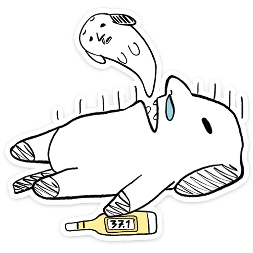  – стикер для Telegram