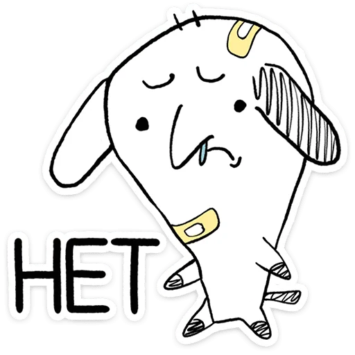  – стикер для Telegram