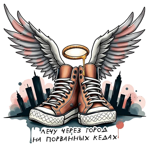  – стикер для Telegram