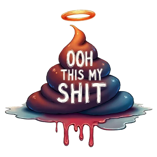  – стикер для Telegram