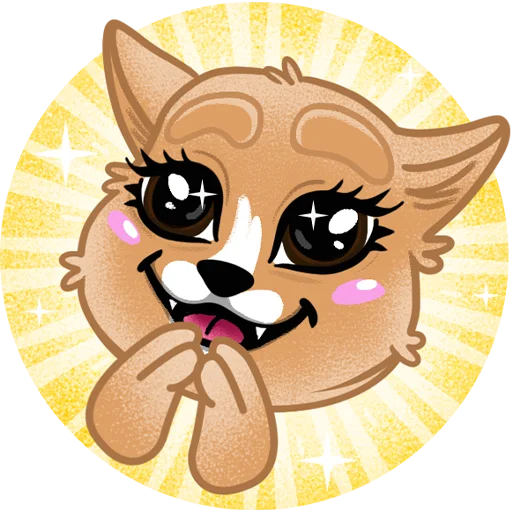  – стикер для Telegram