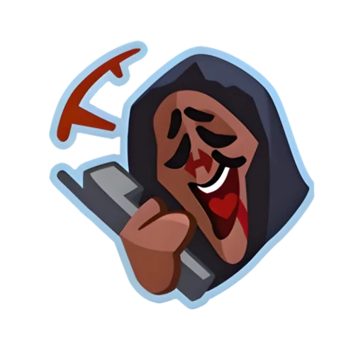  – стикер для Telegram