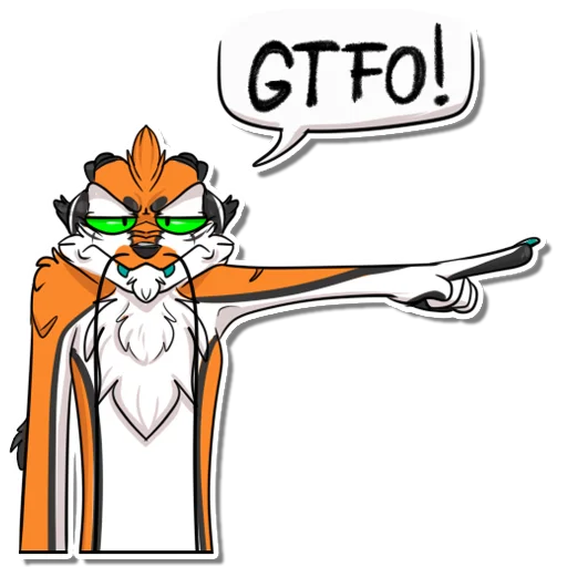  – стикер для Telegram