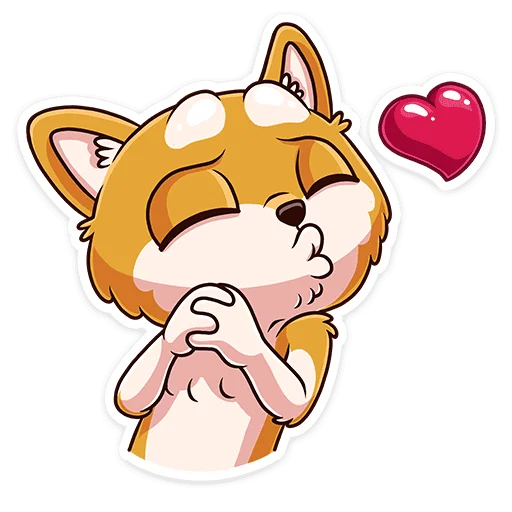  – стикер для Telegram