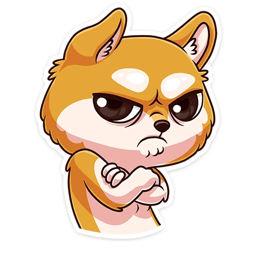  – стикер для Telegram