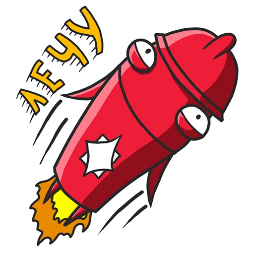  – стикер для Telegram