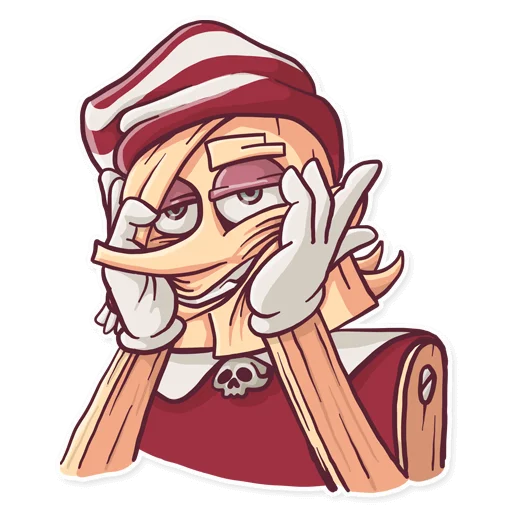  – стикер для Telegram