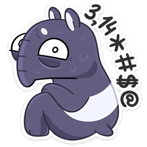  – стикер для Telegram
