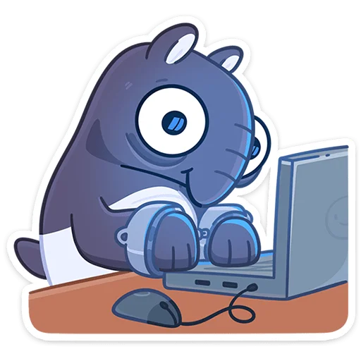 – стикер для Telegram