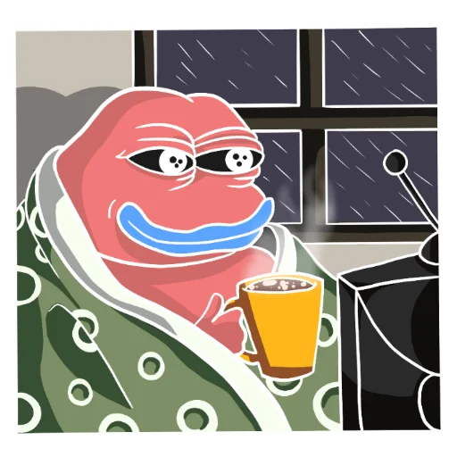  – стикер для Telegram