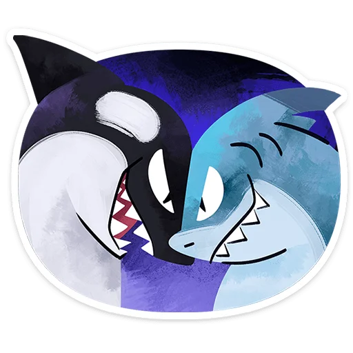  – стикер для Telegram