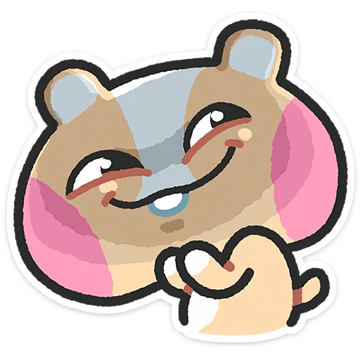  – стикер для Telegram