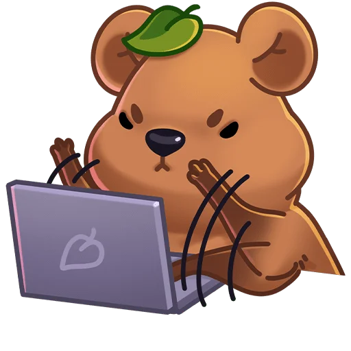  – стикер для Telegram