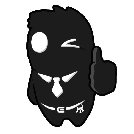  – стикер для Telegram