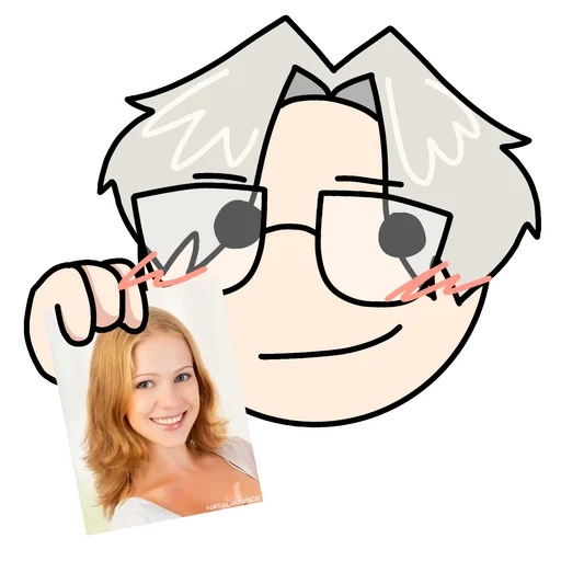  – стикер для Telegram