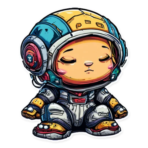  – стикер для Telegram