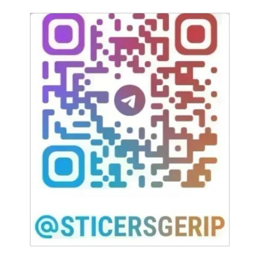  – стикер для Telegram