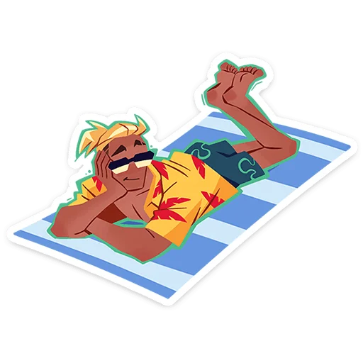 – стикер для Telegram