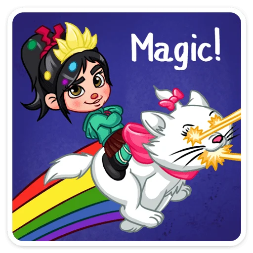  – стикер для Telegram