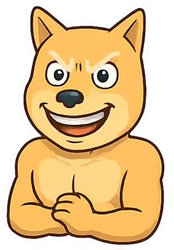  – стикер для Telegram