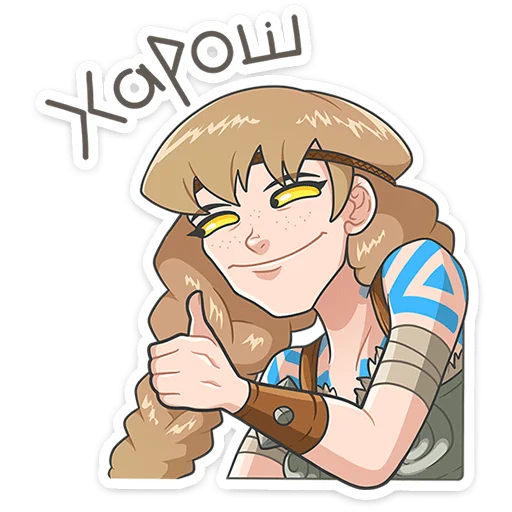  – стикер для Telegram