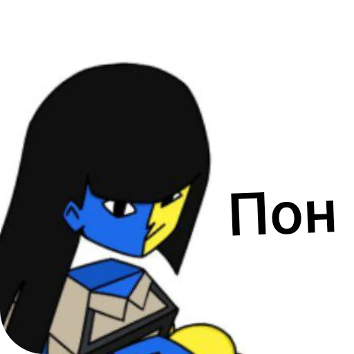  – стикер для Telegram