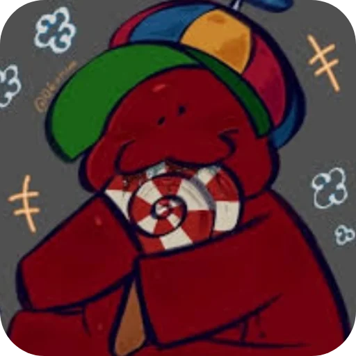  – стикер для Telegram