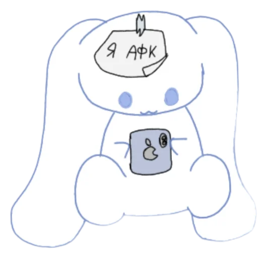  – стикер для Telegram