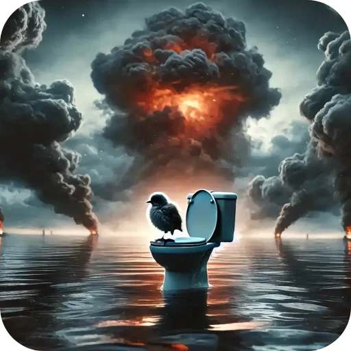 – стикер для Telegram