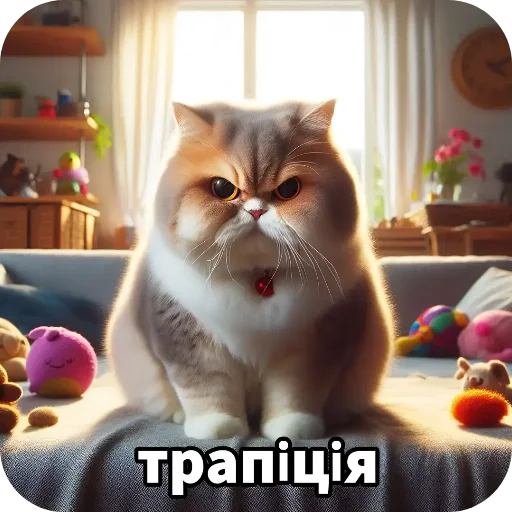  – стикер для Telegram