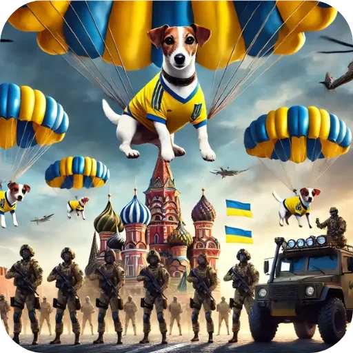  – стикер для Telegram