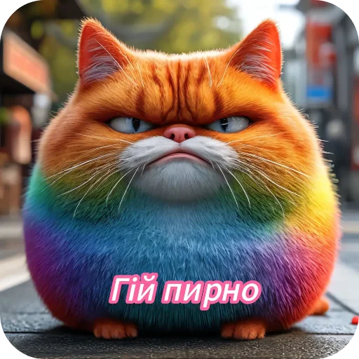 – стикер для Telegram