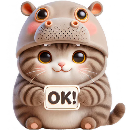  – стикер для Telegram