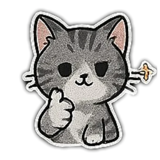 – стикер для Telegram