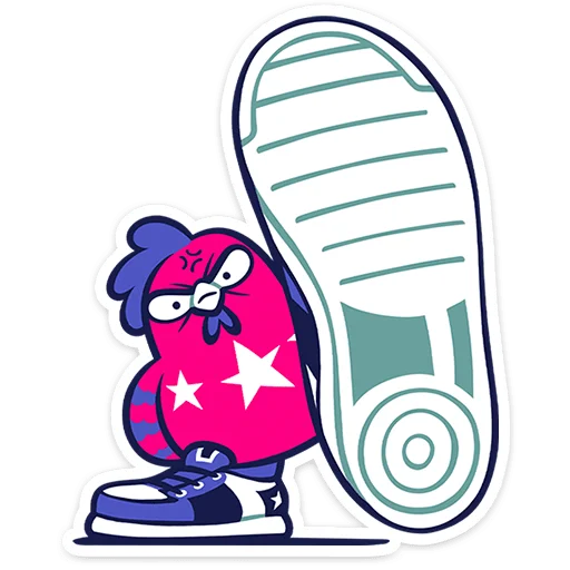  – стикер для Telegram