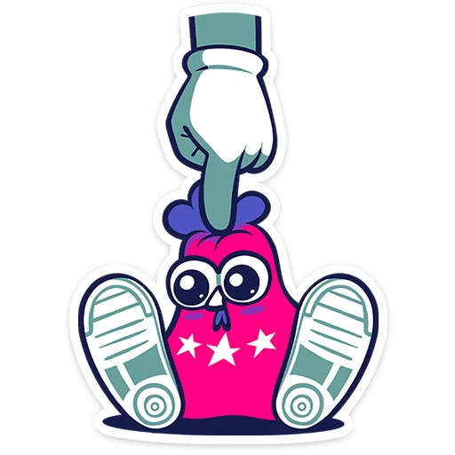  – стикер для Telegram