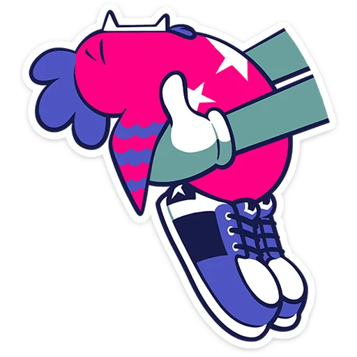  – стикер для Telegram