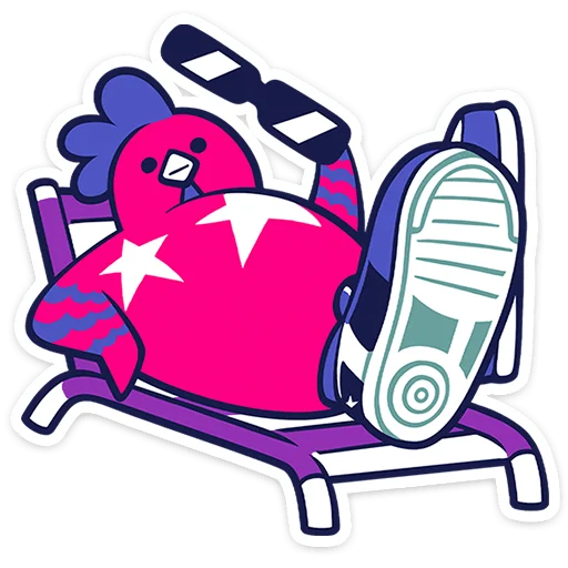  – стикер для Telegram