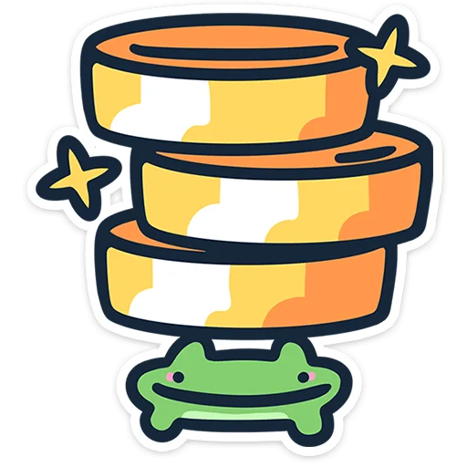  – стикер для Telegram