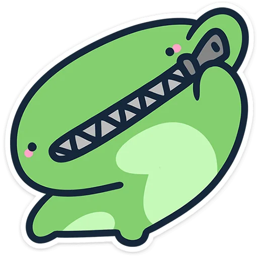  – стикер для Telegram