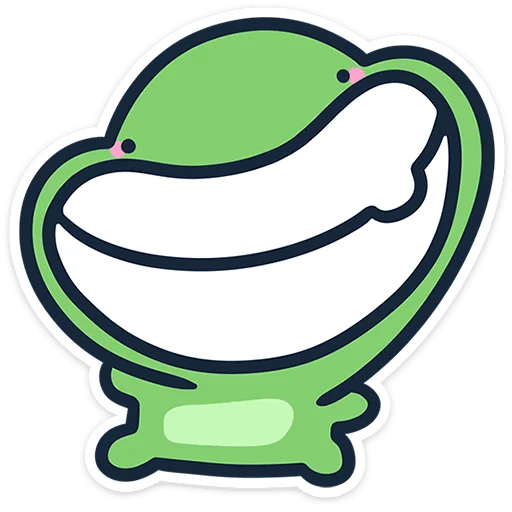  – стикер для Telegram
