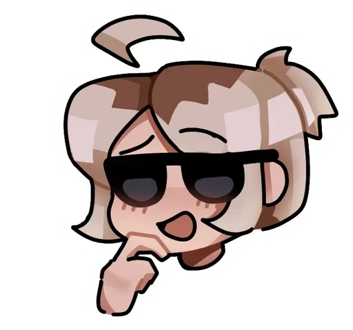  – стикер для Telegram