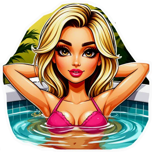  – стикер для Telegram