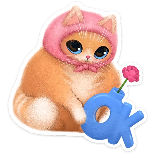  – стикер для Telegram