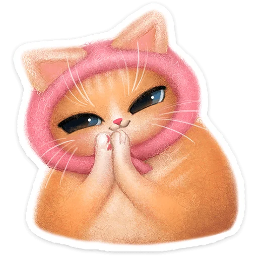  – стикер для Telegram
