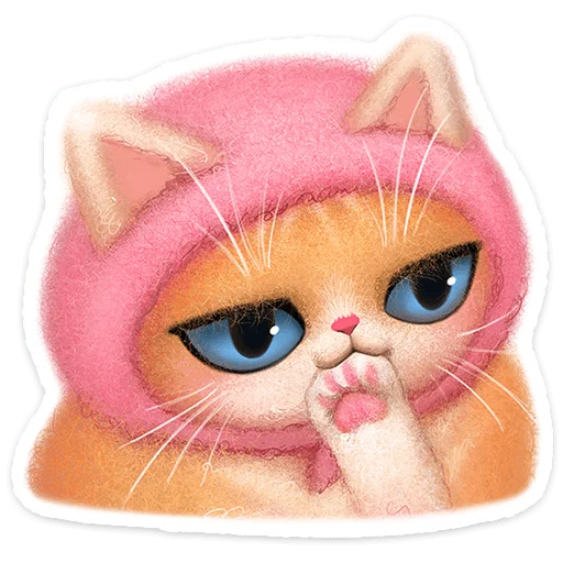  – стикер для Telegram