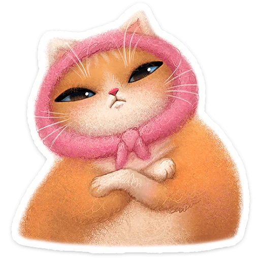  – стикер для Telegram