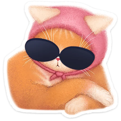  – стикер для Telegram