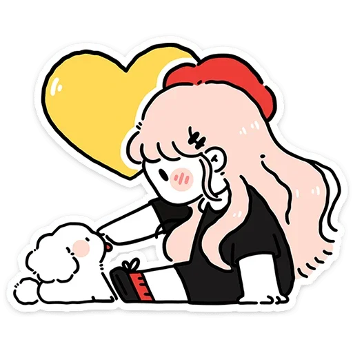  – стикер для Telegram
