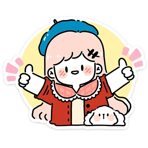  – стикер для Telegram